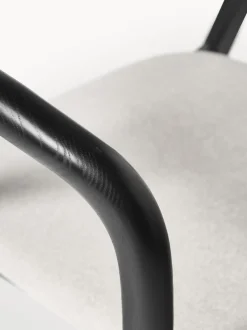 Sedia In Legno Con Braccioli E Cuscino Angelina