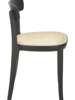 Sedia In Legno Con Intreccio Viennese Richie 2 Pz