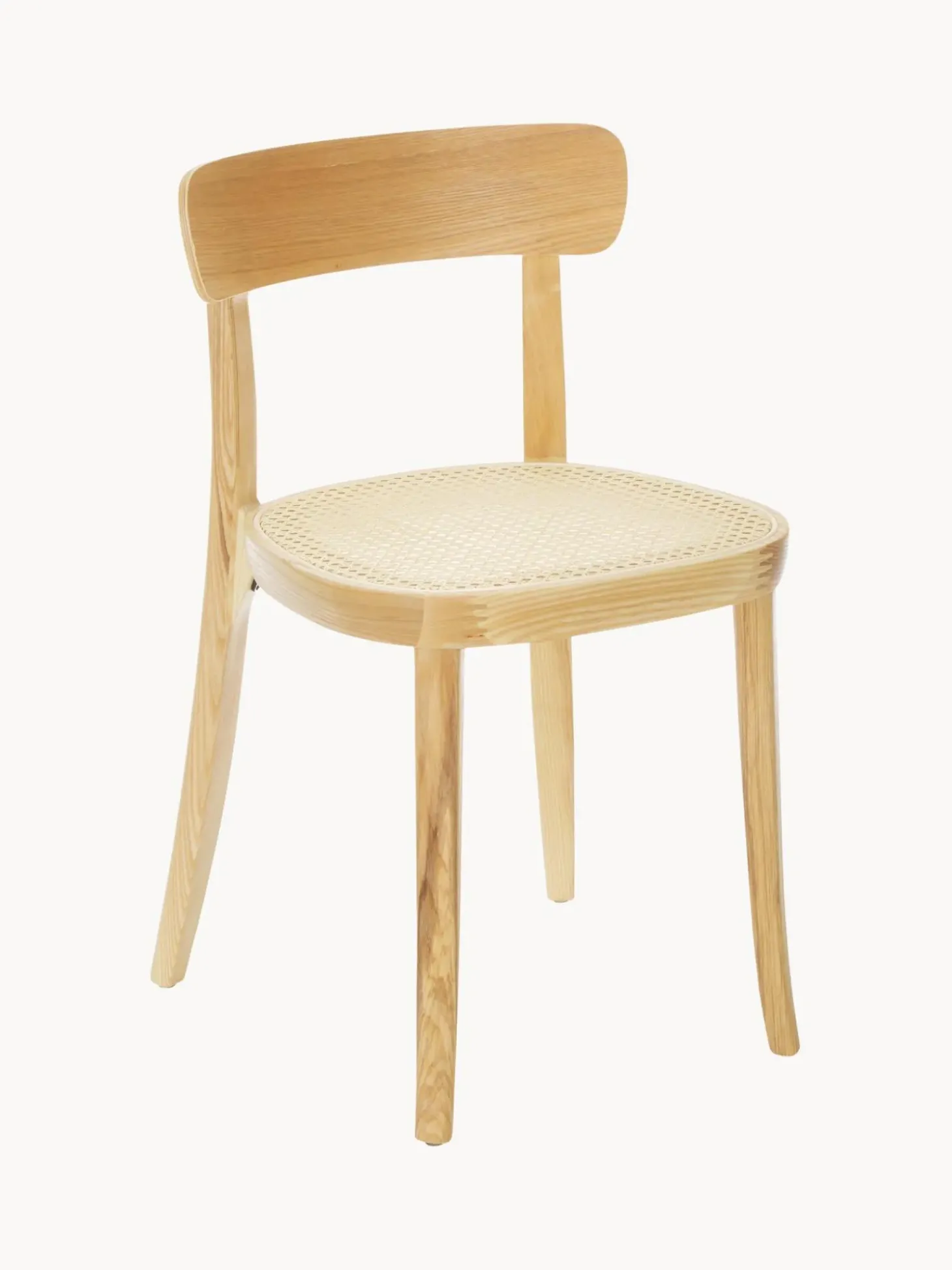 Sedia In Legno Con Intreccio Viennese Richie 2 Pz