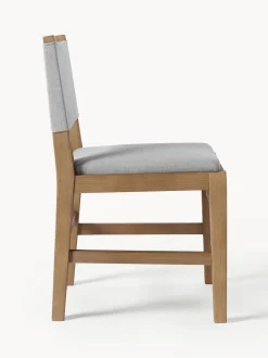 Sedia In Legno Con Rivestimento Liano