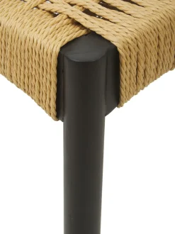 Sedia In Legno Con Seduta In Rattan Danny 2 Pz