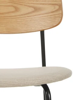 Sedia In Legno Con Seduta Imbottita Nadja 2 Pz