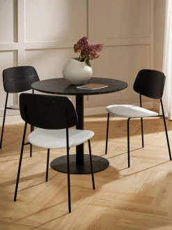 Sedia In Legno Con Seduta Imbottita Nadja 2 Pz