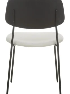 Sedia In Legno Con Seduta Imbottita Nadja 2 Pz