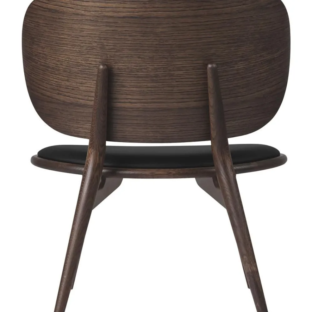 Sedia In Pelle Con Gambe In Legno Rocker, Fatta A Mano*Mater Clearance