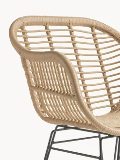 Sedia Intrecciata Con Braccioli Costa 2 Pz