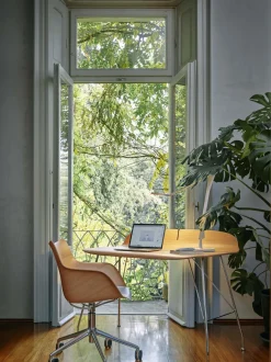 Sedia Per Scrivania Con Braccioli Regolabile In Altezza Q/Wood