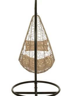 Sedia Sospesa Con Struttura In Metallo Amirantes