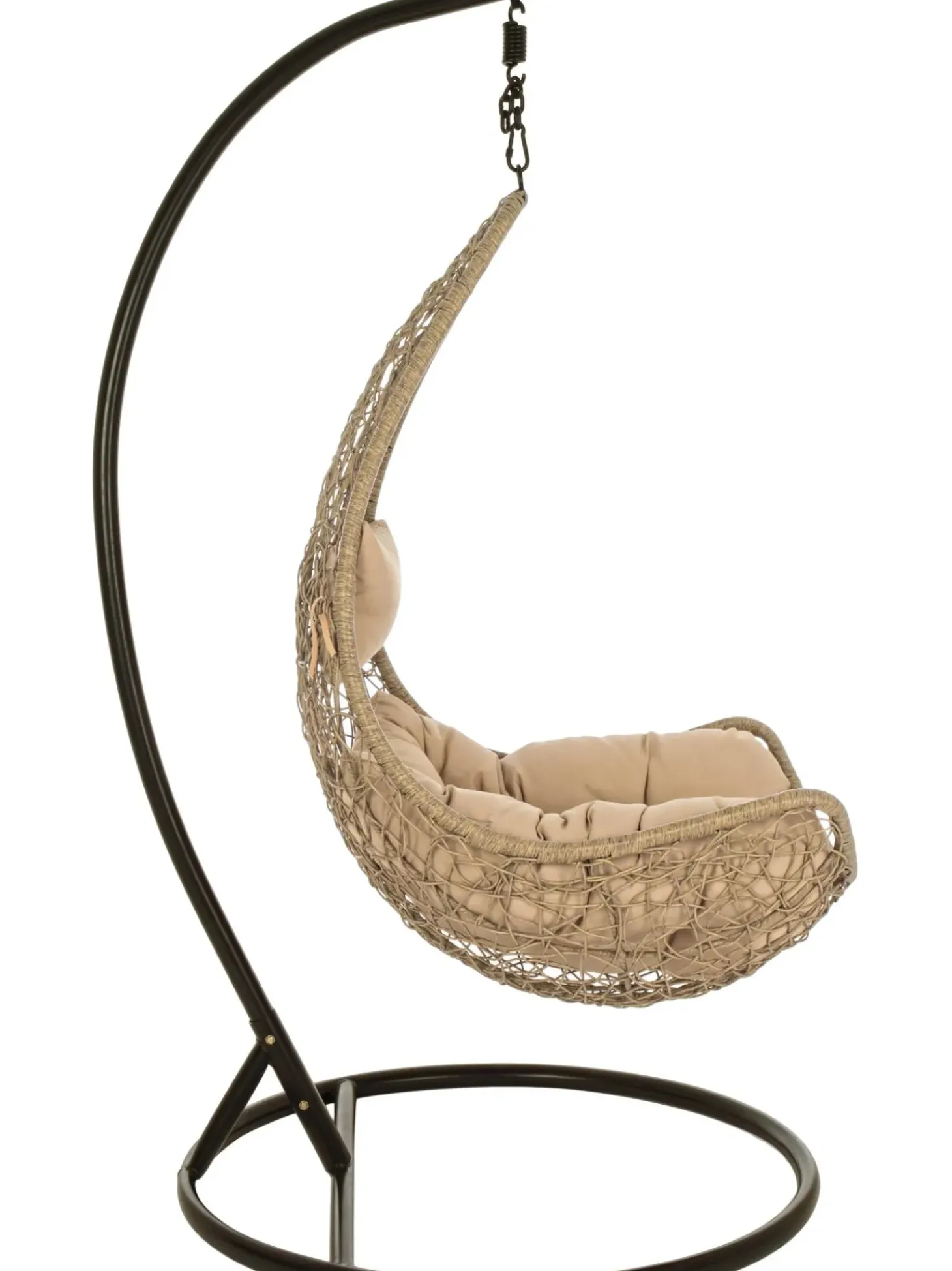 Sedia Sospesa Con Struttura In Metallo Amirantes