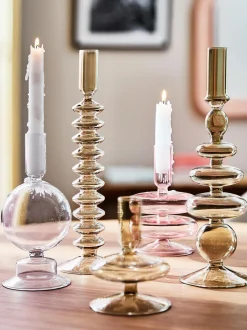 Set 3 Candelabri In Forma Organica Clea