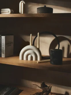 Set 2 Candelabri In Marmo Malie