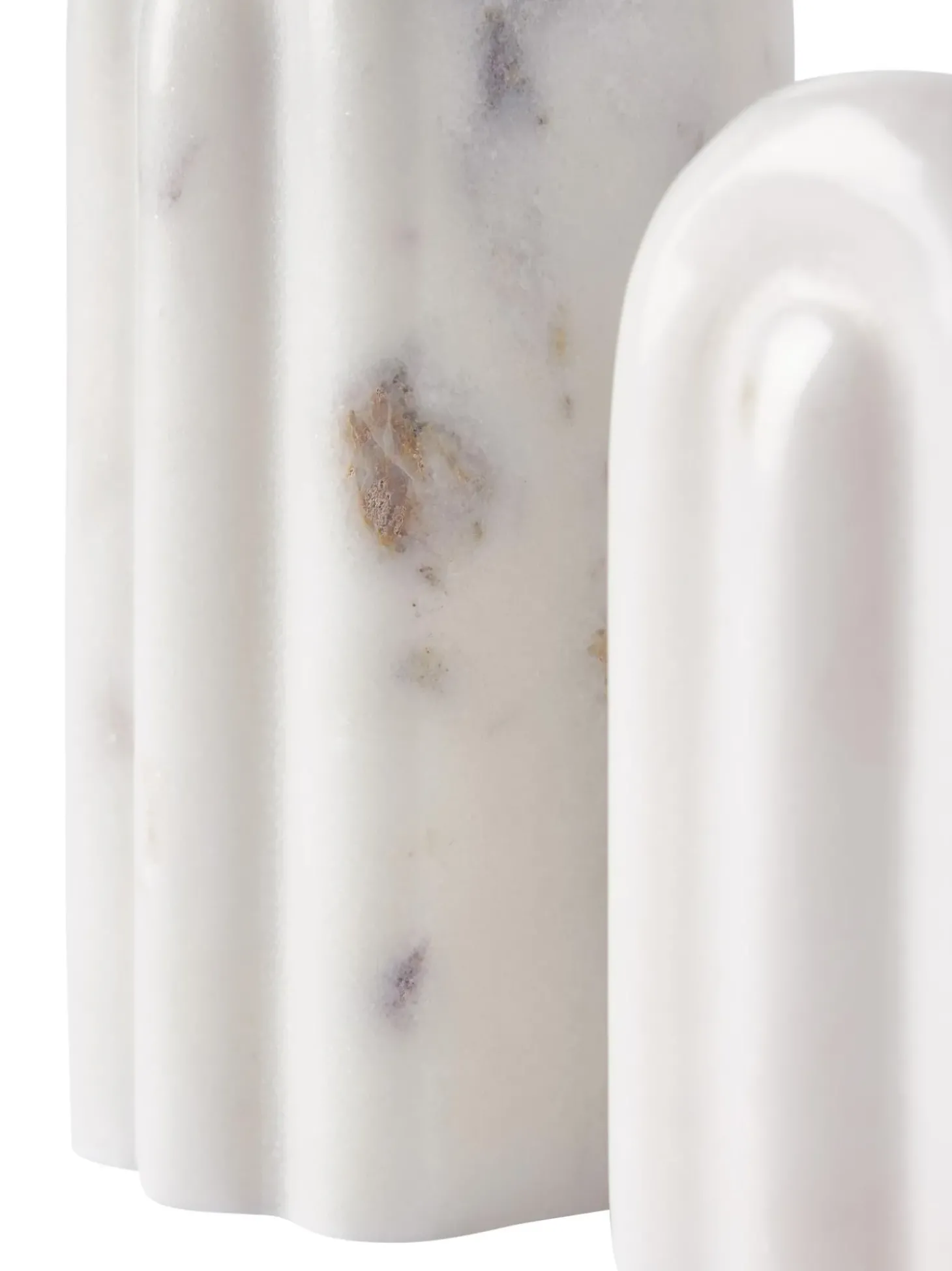 Set 2 Candelabri In Marmo Malie