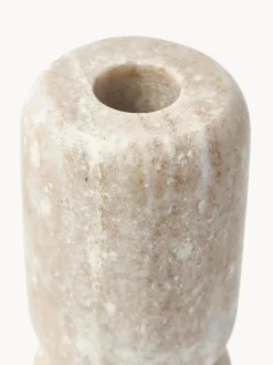 Set 2 Candelabri In Marmo Como