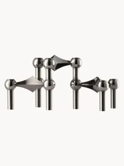Set 3 Candelabri Stoff Nagel
