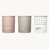 Set 3 Candele Profumate Sense