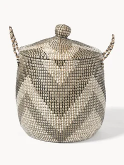 Set 2 Cesti Con Coperchio Mija