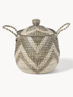 Set 2 Cesti Con Coperchio Mija