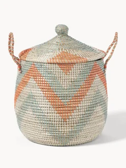 Set 2 Cesti Con Coperchio Mija