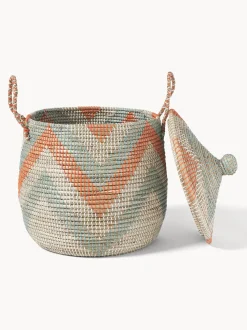 Set 2 Cesti Con Coperchio Mija