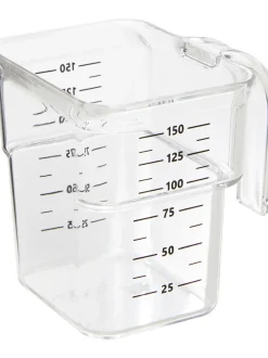 Set 2 Contenitori Per Cibo Per Animali Con Misurino Tower