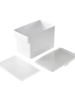 Set 2 Contenitori Per Cibo Per Animali Con Misurino Tower