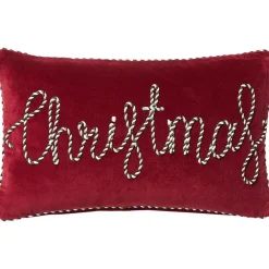 Set 2 Copricuscini In Velluto Rosso Jolly*Westwing Collection Discount