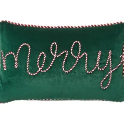 Set 2 Copricuscini In Velluto Verde Jolly*Westwing Collection Online