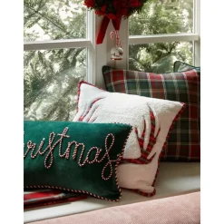 Set 2 Copricuscini In Velluto Verde Jolly*Westwing Collection Online