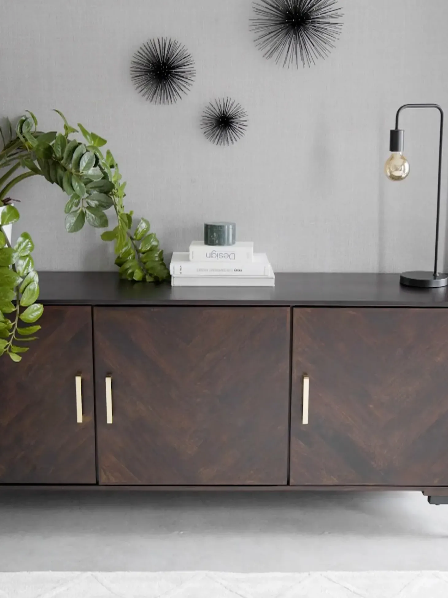 Set 3 Decorazioni Da Parete In Metallo Ray