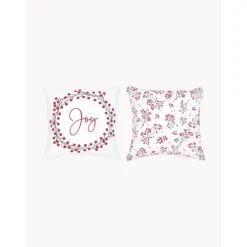 Set 2 Federe Arredo Con Stampa Invernale Joy*Westwing Collection Discount