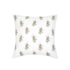 Set 2 Federe Arredo Di Design Con Vischio Di Kera Till Mistletoe*Westwing Collection Hot