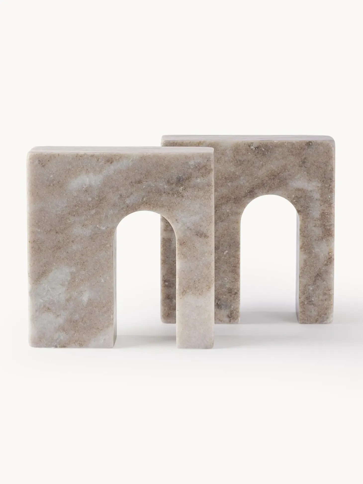 Set 2 Fermalibri In Marmo Kai