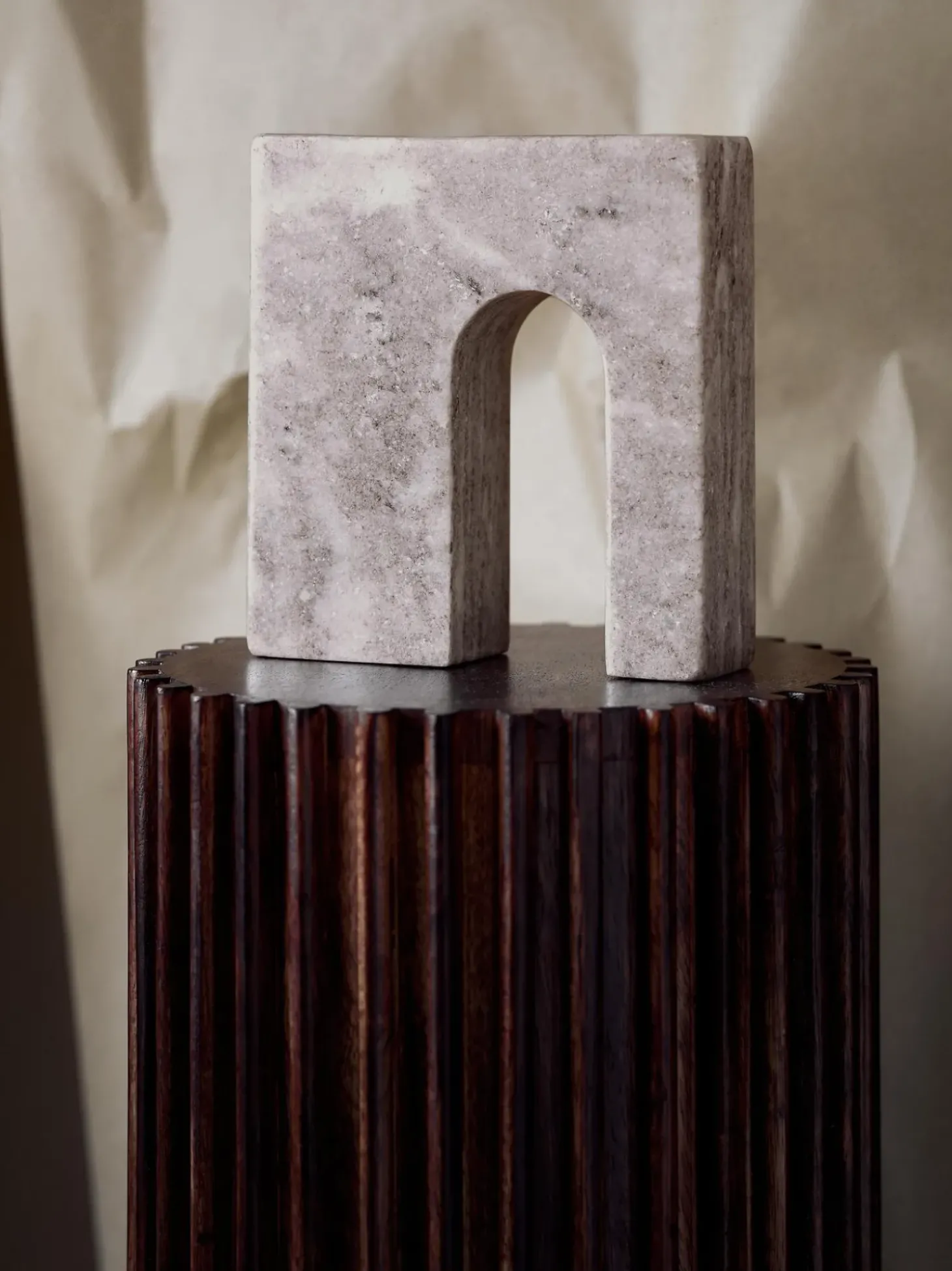 Set 2 Fermalibri In Marmo Kai