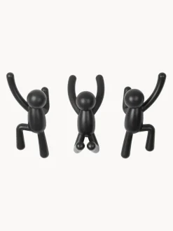 Set 3 Ganci Appendiabiti Da Parete Buddy