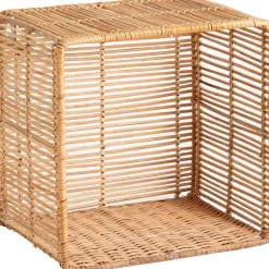 Set 2 Mensole Da Parete In Rattan Zeya*Nordal Best