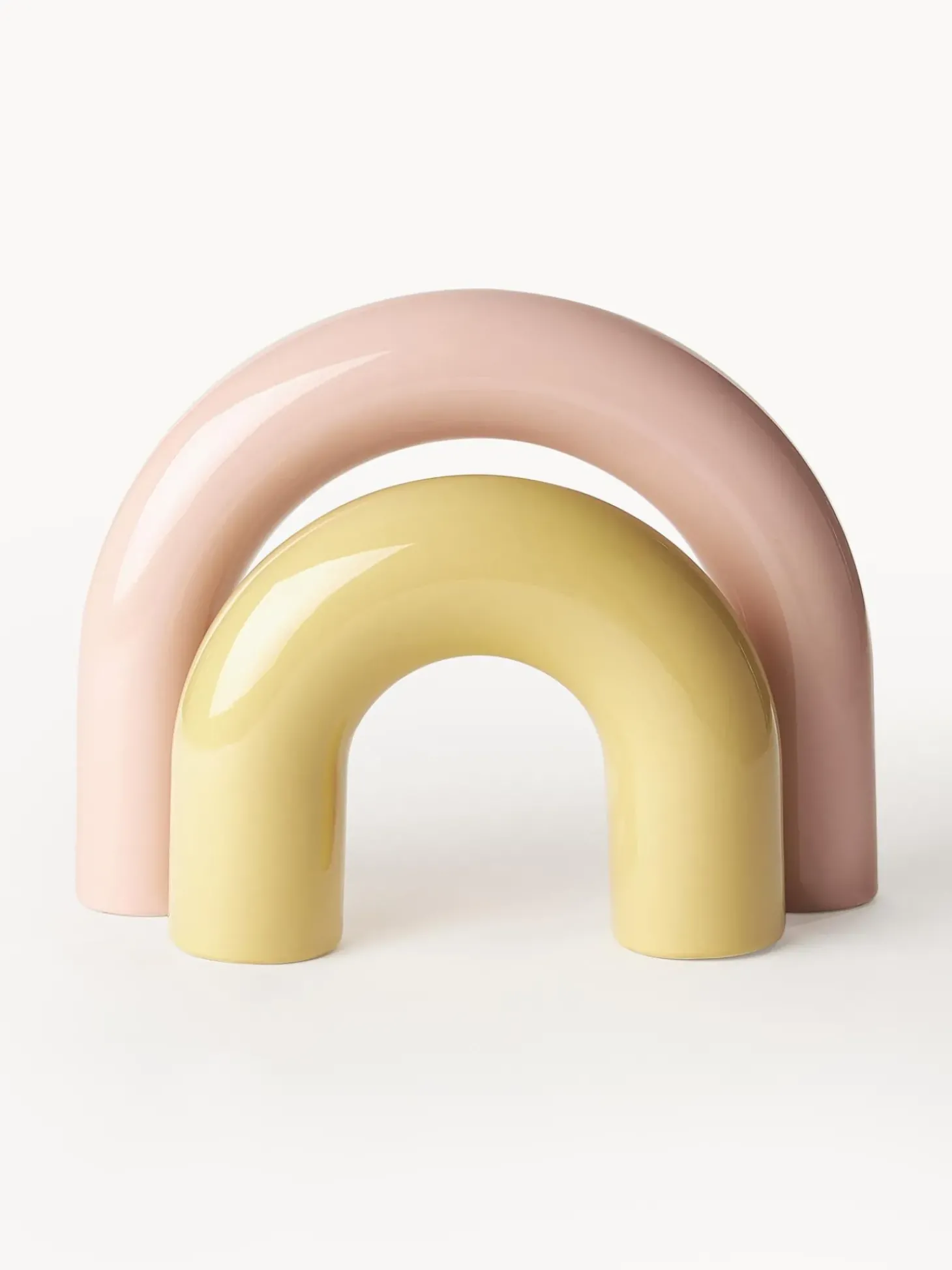 Set 2 Oggetti Decorativi In Gres Kia