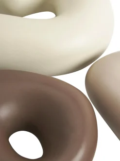 Set 3 Oggetti Decorativi In Maiolica Alenda