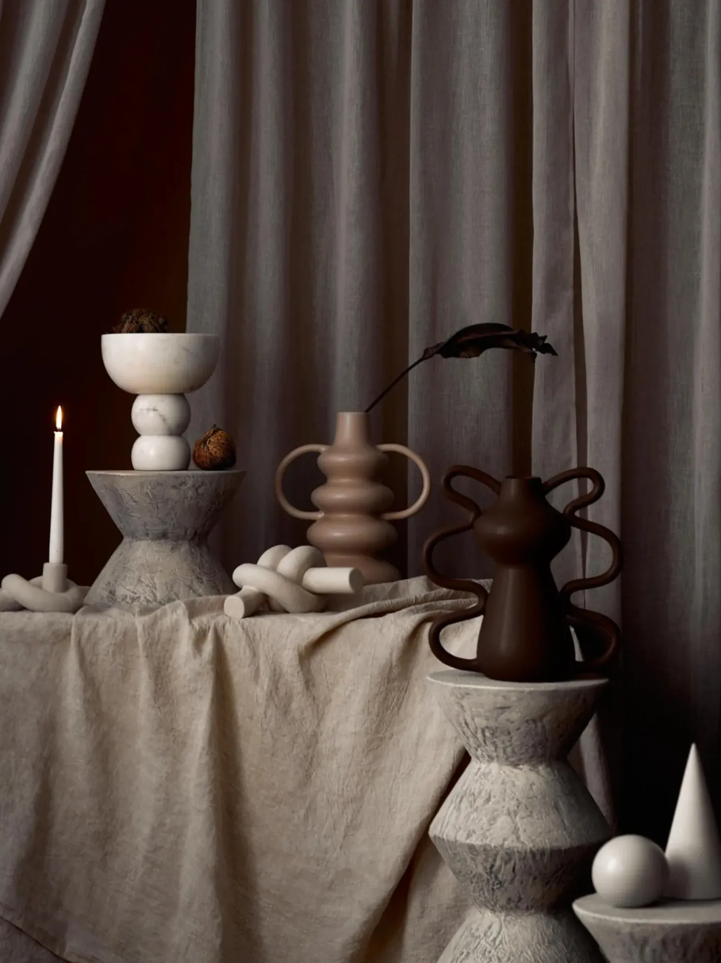 Set 3 Oggetti Decorativi Oskar