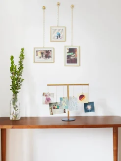 Set 3 Portafoto Da Parete Strass