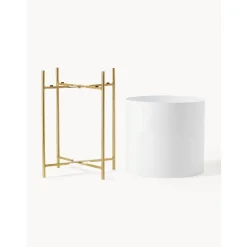 Set 2 Portavasi Alti In Metallo Mina*Westwing Collection Hot