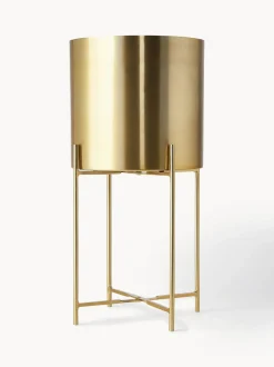 Set 2 Portavasi In Metallo Mina