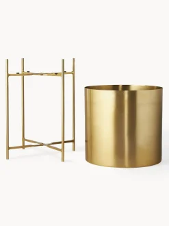 Set 2 Portavasi In Metallo Mina