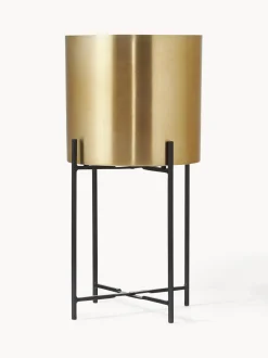 Set 2 Portavasi In Metallo Mina