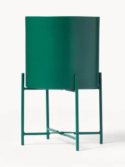 Set 2 Portavasi In Metallo Mina