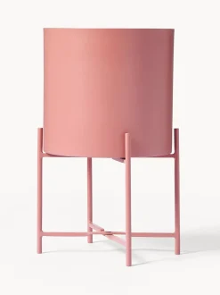 Set 2 Portavasi In Metallo Mina