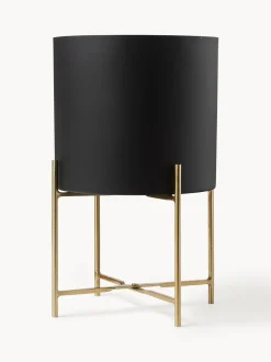 Set 2 Portavasi In Metallo Mina