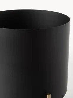 Set 2 Portavasi In Metallo Mina