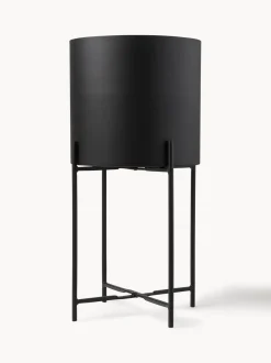 Set 2 Portavasi In Metallo Mina