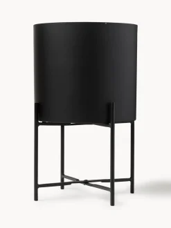 Set 2 Portavasi In Metallo Mina