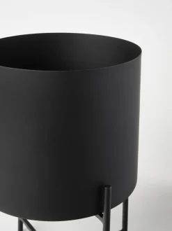 Set 2 Portavasi In Metallo Mina